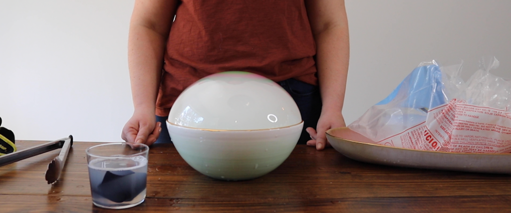 DIY Dry Ice Bubble Bowl Activity